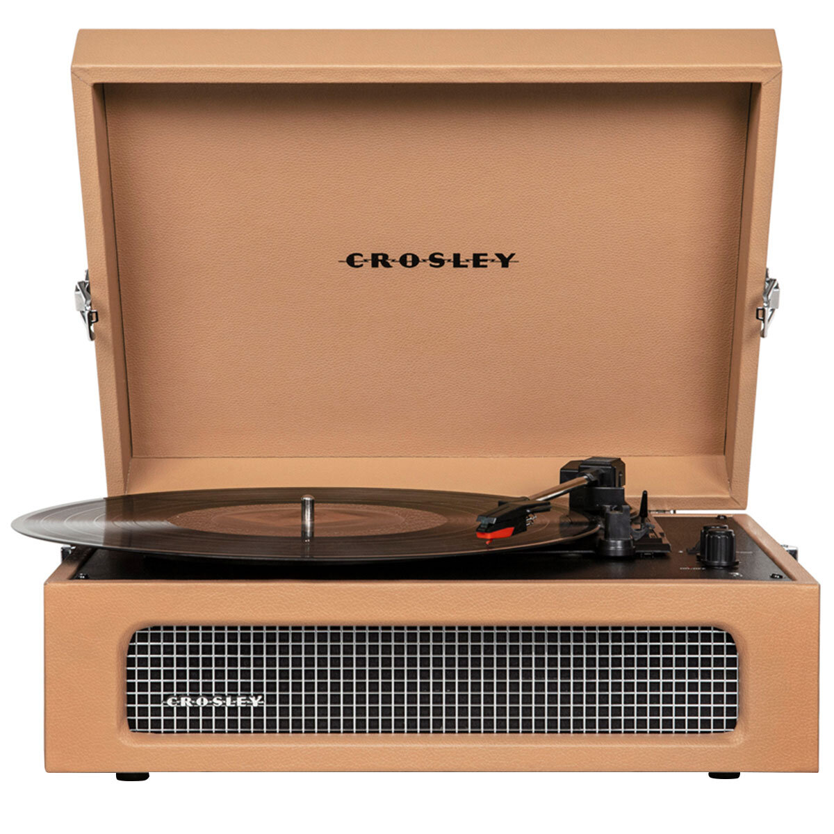 Crosley Voyager Portable Bluetooth Turntable Tan