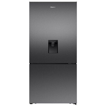 Hisense 500L PureFlat Bottom Mount Refrigerator Dark Steel HRBM500TBW