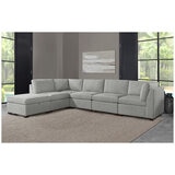 Thomasville New Rockford 6 Piece Modular Fabric Sectional