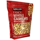 Kirkland Signature Fancy Whole Cashews 1.13kg