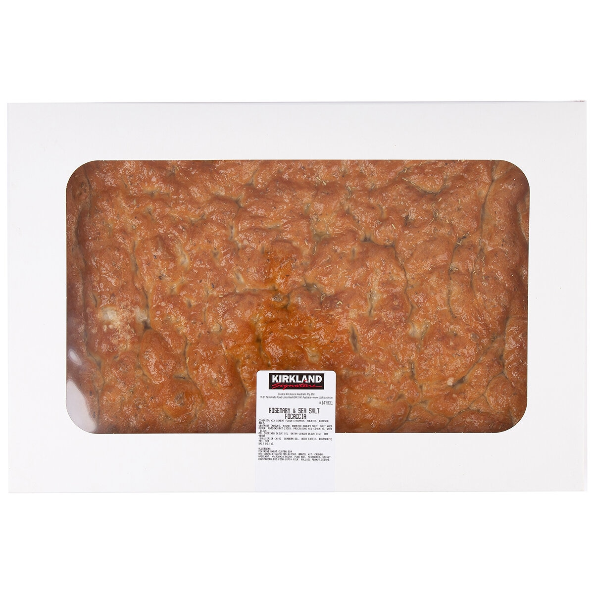 Kirkland Signature Rosemary and Sea Salt Focaccia 1.2kg