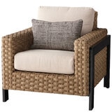 Agio Highcliff Woven Deep Seating Fire Set 6 Piece