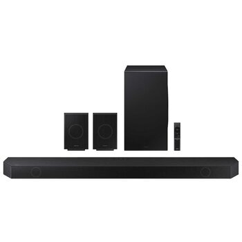 Samsung Q990D Q-Series 11.1.4 Channel Soundbar With Wireless Subwoofer And Rear Speakers HW-Q990D