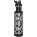 Pendleton x Klean Kanteen Water Bottle Black Silver