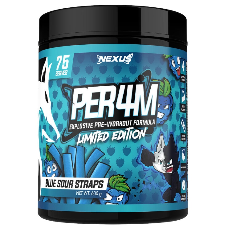 Nexus Per4m Pre-Workout 600g Nexus Per4m Pre-Workout 600g