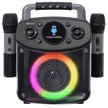 Singing Machine Mini Sparkle Bluetooth Karaoke Speaker SML294BK