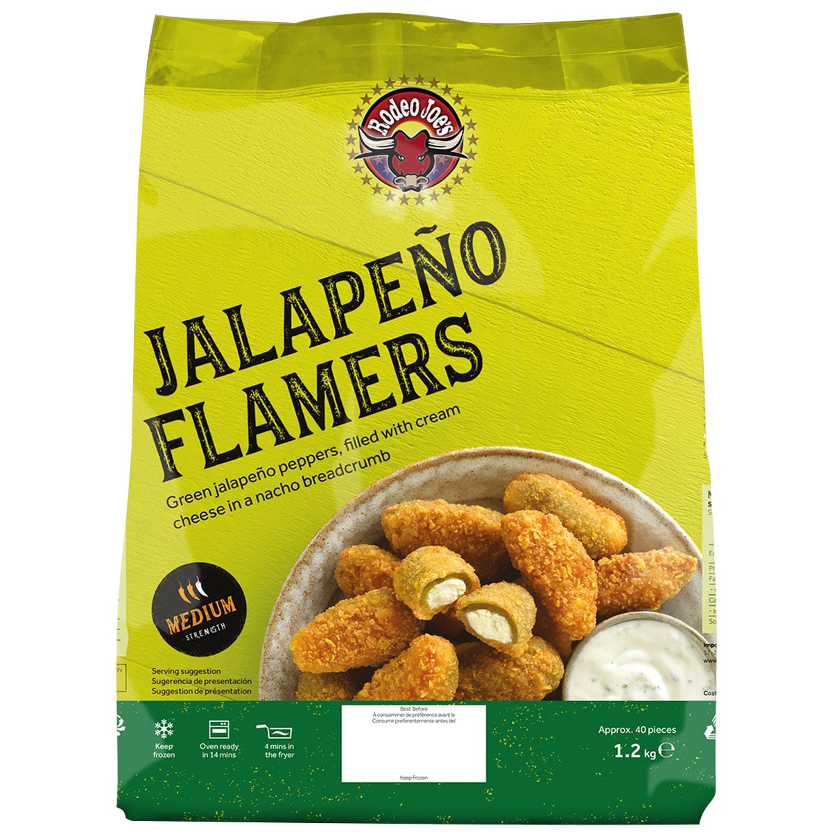 Rodeo Joe's Jalapenos Flamers 1.2kg