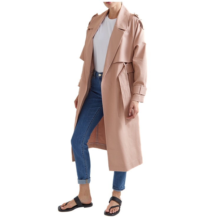 JAG Women's Trench Coat Blush | Costco Australia