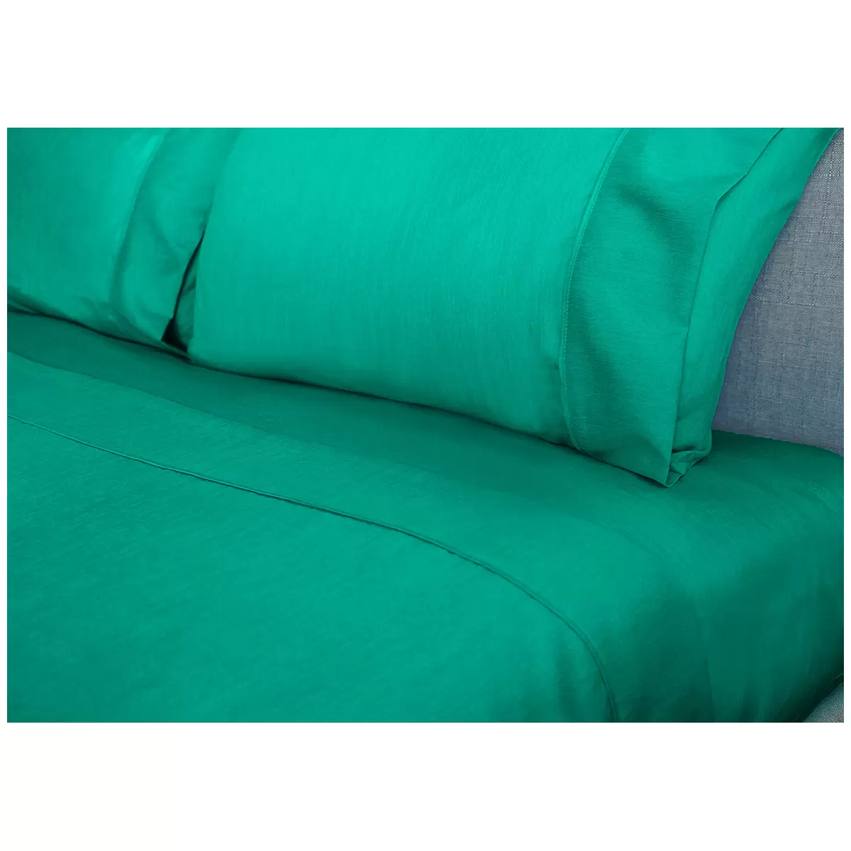 Kingtex 2000TC Bamboo Cooling Sheet Set Teal