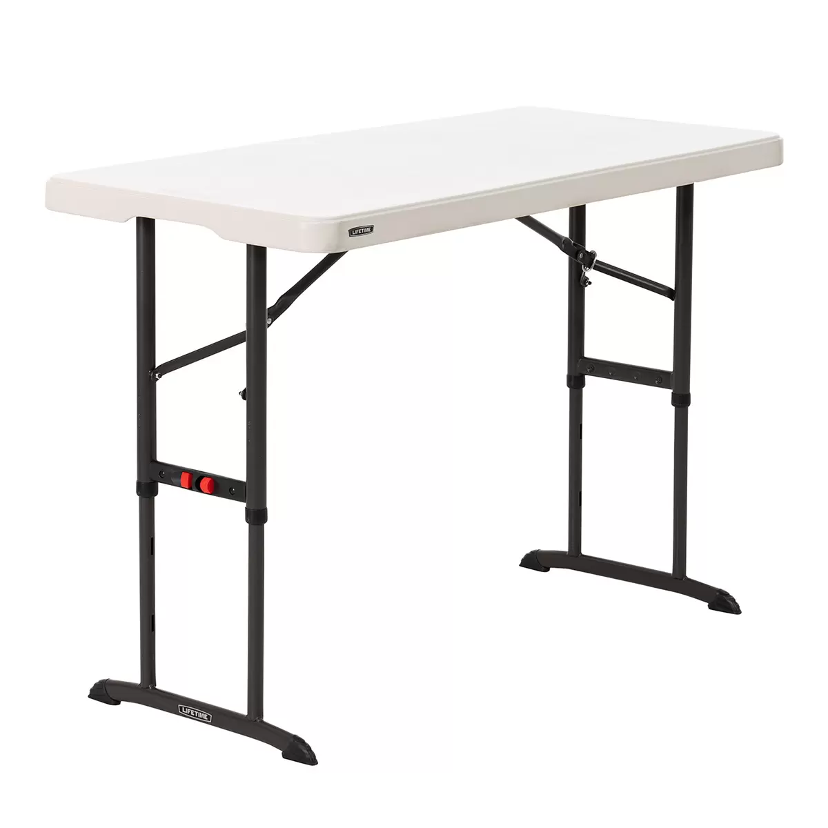 Lifetime 122cm Commercial Grade Adjustable Height Folding Table