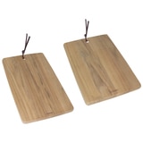 Tramontina Long Wooden Serving Boards without Handles - Big & Small