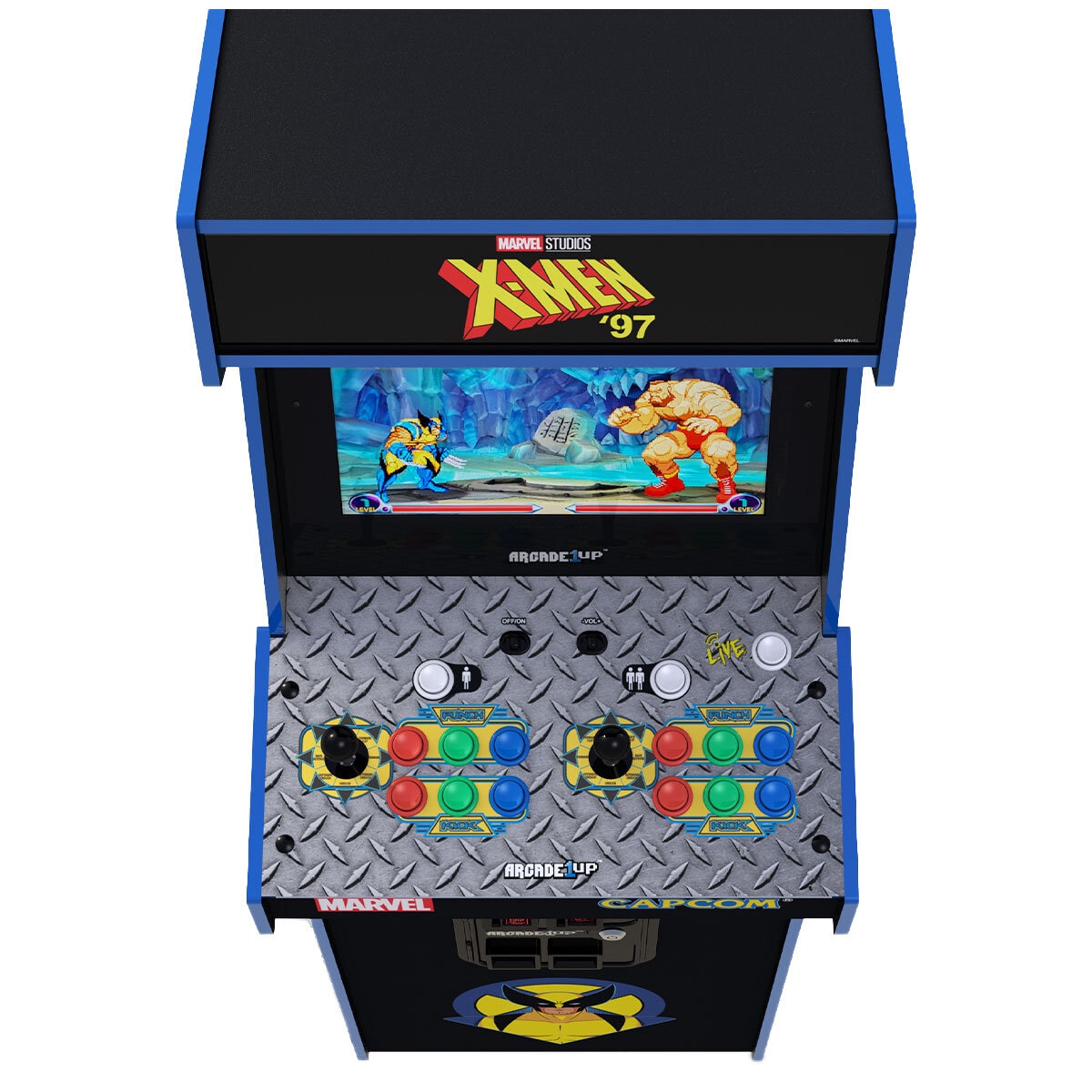 Arcade1Up Marvel Vs Capcom 2 X-Men '97 Edition Deluxe Arcade Machine