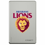 Cygnett 5k Slim Mag Power Bank - Brisbane Lions CY5360PBCHE Cygnett 5k Slim Mag Power Bank - Brisbane Lions CY5360PBCHE