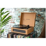 Crosley Voyager Portable Bluetooth Turntable Tan