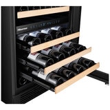 Hisense 46 Bottle Dual Zone Wine Cellar HRWC46