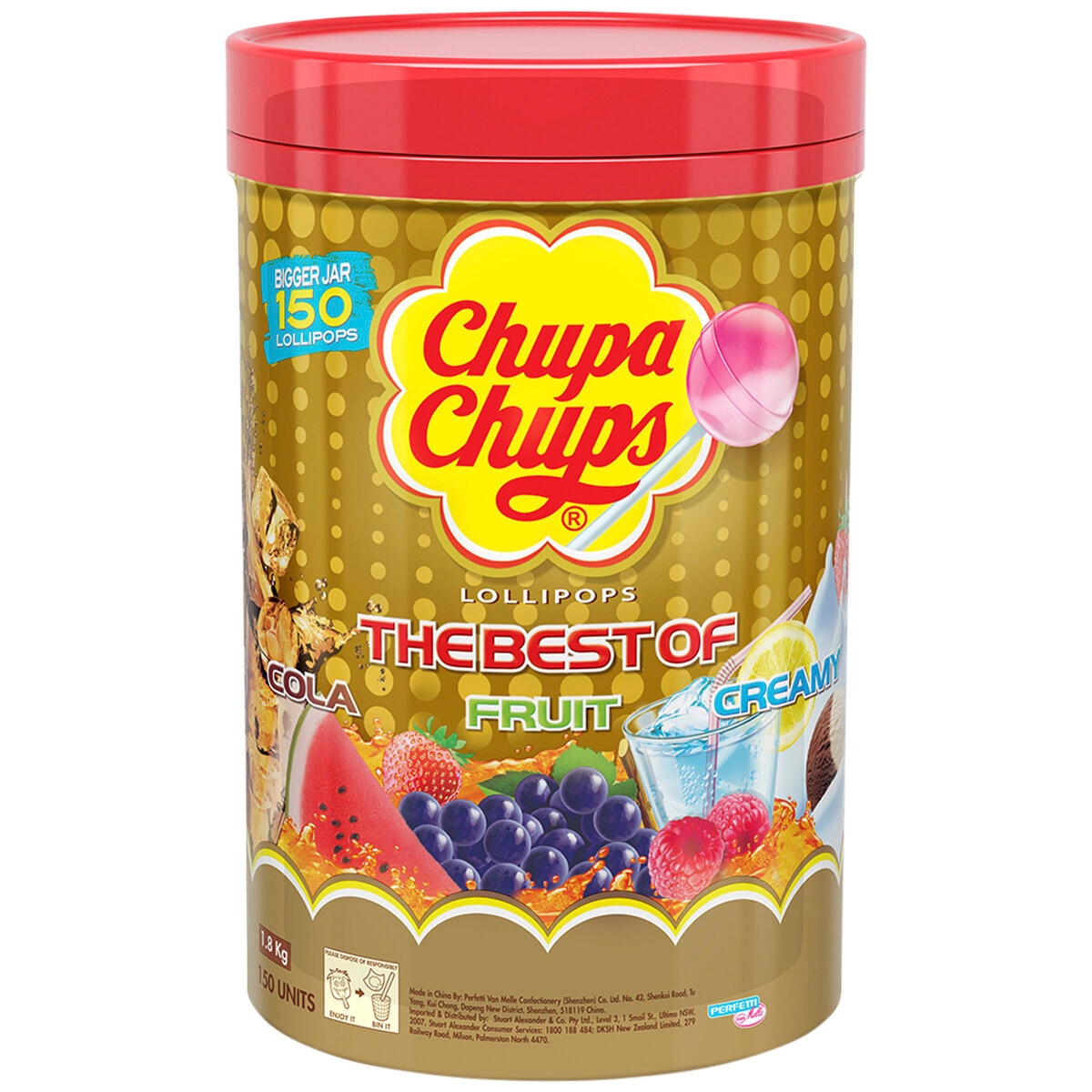 Chupa Chups Lollipop 12g - Assorted*