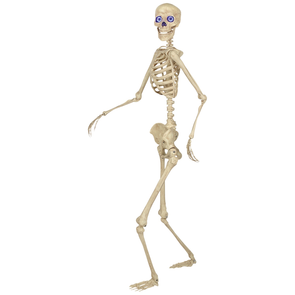 Pose-n-Stay Skeleton with LED Eyes