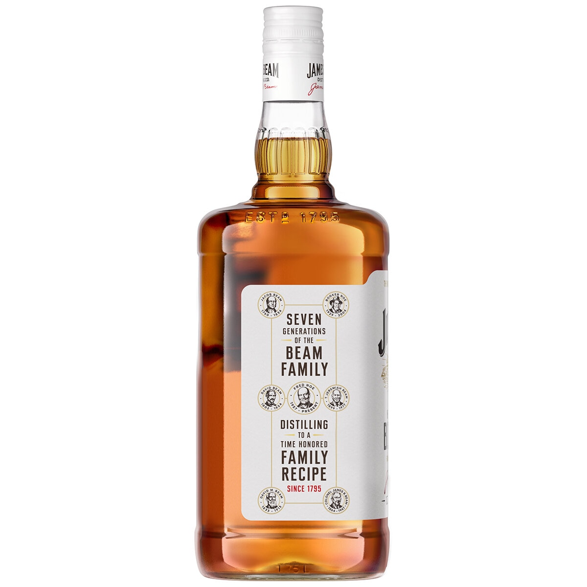 Jim Beam White Label Bourbon 1.75L