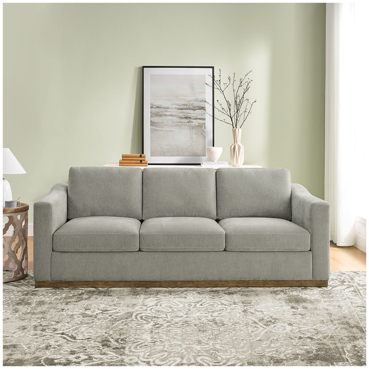 Thomasville Fabric Stationary Sofa