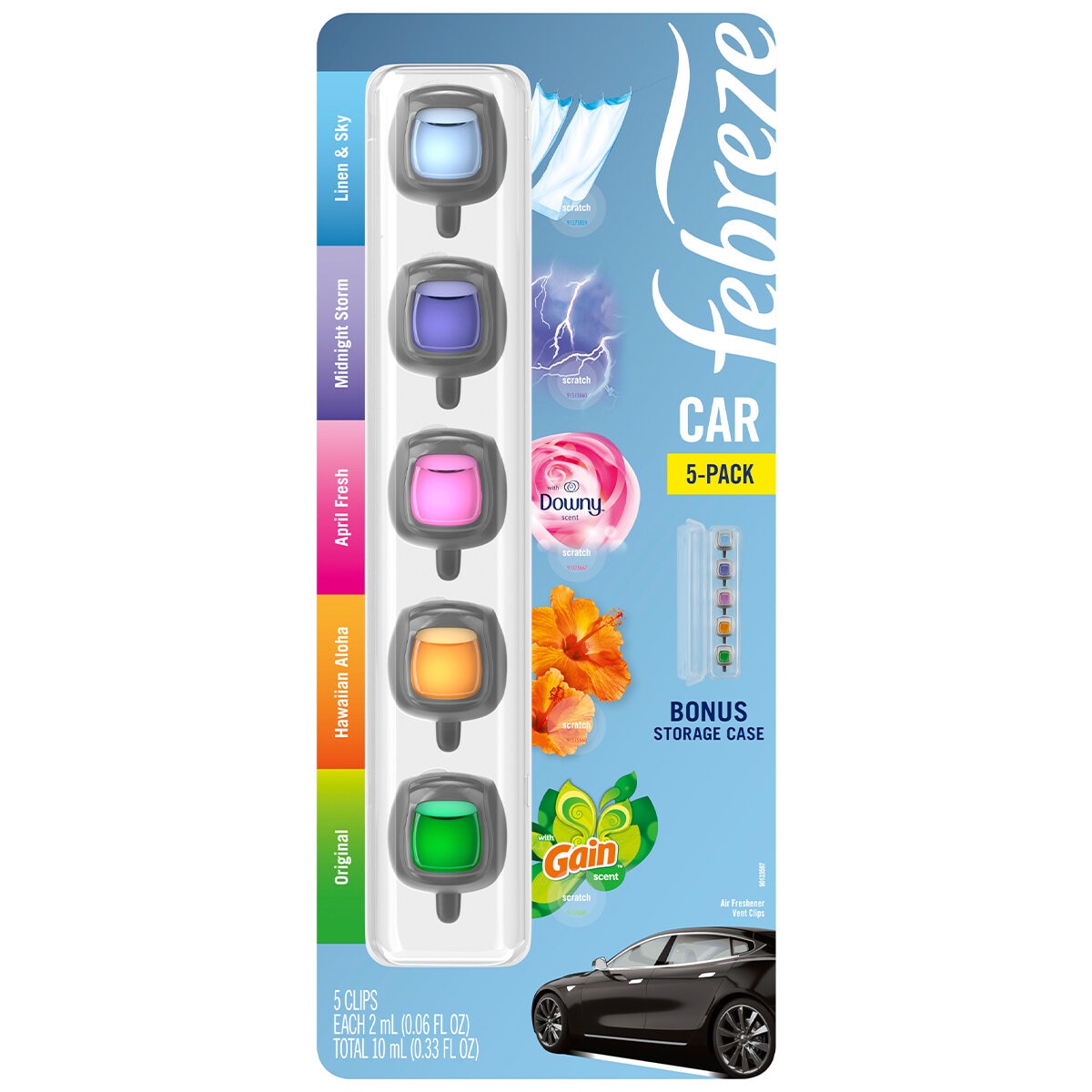 Febreze Car Air Freshener 5 Pack