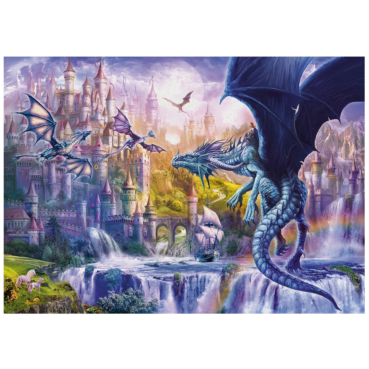 Rburg - Dragon Castle Puzzle 1000 piece