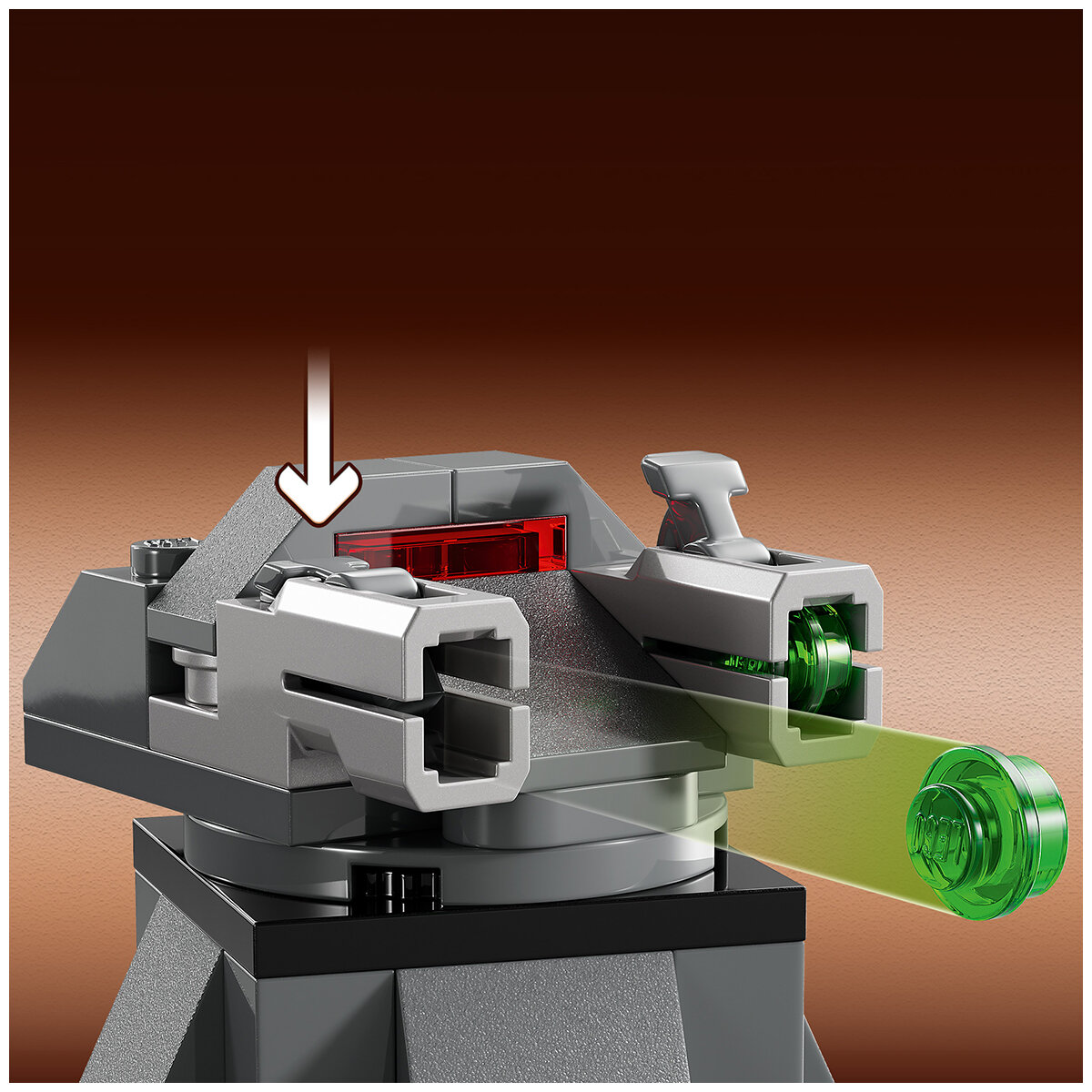 LEGO Star Wars Paz Vizsla and Moff Gideon Battle 75386