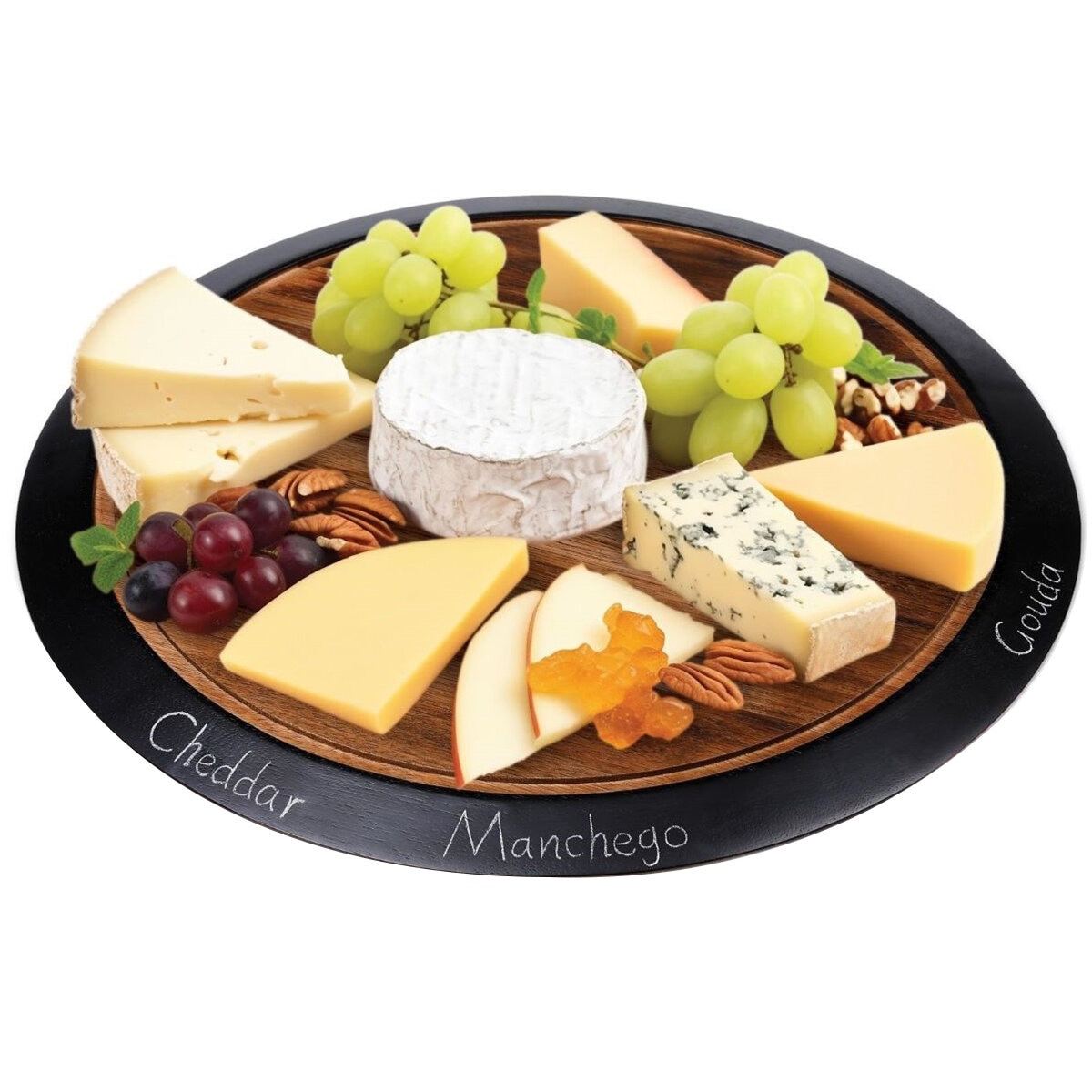 Birdrock Chalkboard Lazy Susan