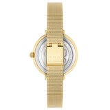 Ted Baker Ammy Floral Gold Mesh Women's Watch BKPAMS305