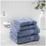 Grandiose 4 pack HandFace Towel Set - Blue