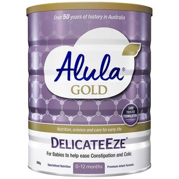 Alula Gold DelicateEze Formula 0 To 12 Months 3 x 850g