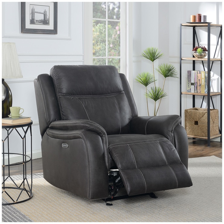 MorriSofa Parkwright Fabric Power Glider Recliner | Costco Australia