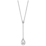 18KT White Gold Cultured Freshwater Pearl Pendant