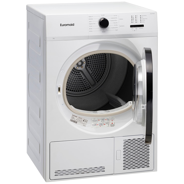 Euromaid Condenser Dryer 7kg ECD700W | Costco Australia