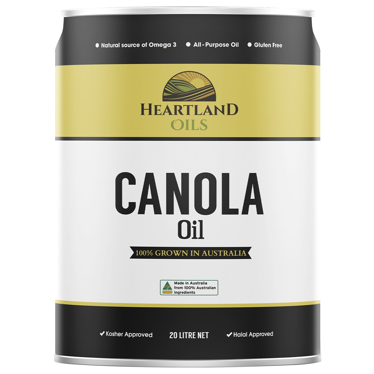 Heartland Canola Oil 20L