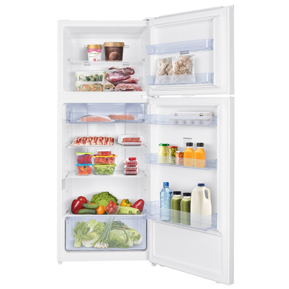 TCL 415L Top Mount Fridge P454TMW