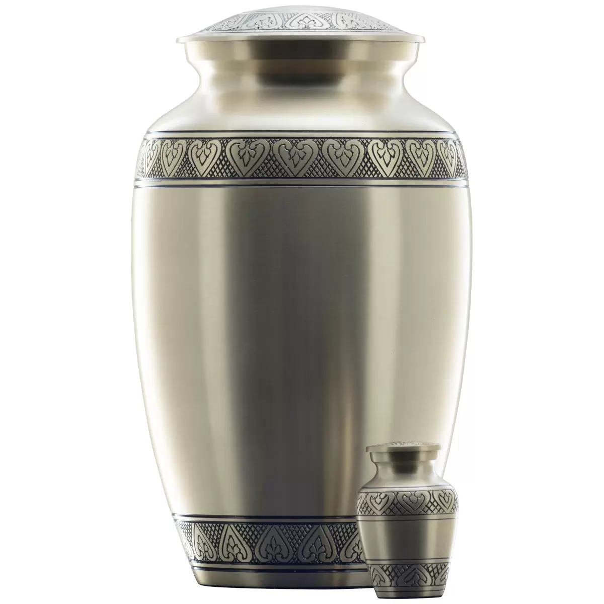 Value Coffins Classic Gold Urn Set 3.27L + 0.05L