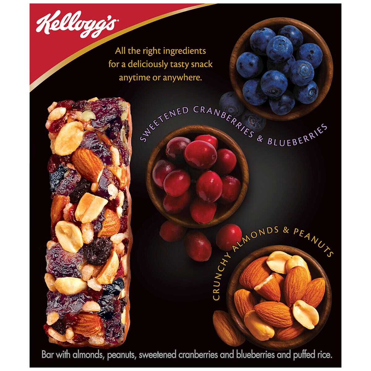 Kellogg's Berry and Nut Bar 20 x 30g | Costco Australia