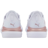 Puma Womens Flyer Runner Shoe - White Rose Gold