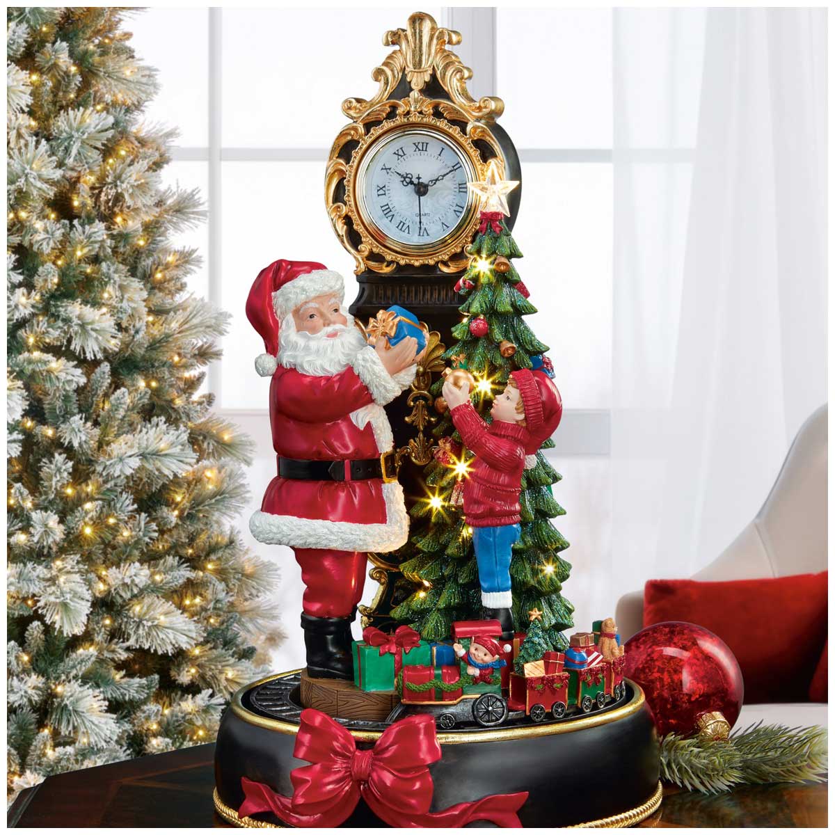 Holiday Clock With Music