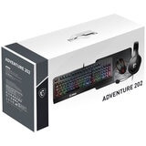 MSI Adventure 202 Keyboard & Mouse Gaming Pack KB-MSI-ADV202