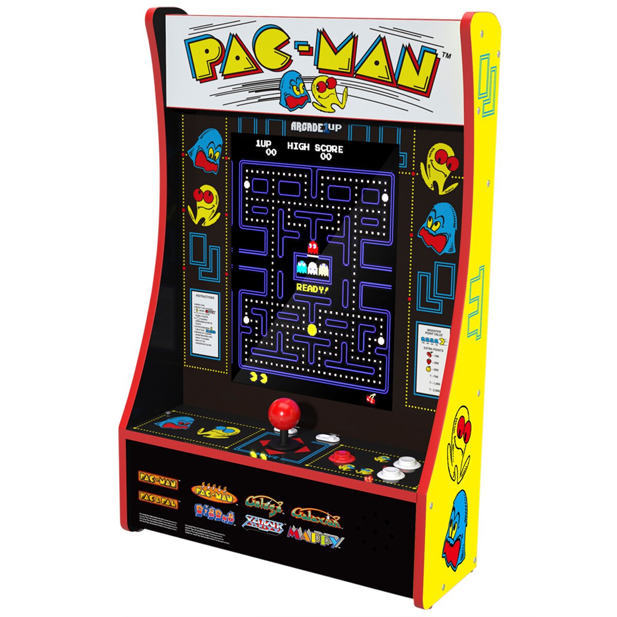 Arcade1Up Pac-Man 8-In-1 Partycade Machine | Costco Australia