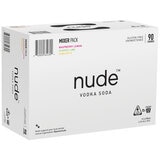 Nude Vodka Soda Mixer Pack 12 x 375ml