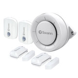 Swann Smart Home Alarm Kit A with Indoor Siren, Window Door Sensors and PIR Motion Sensors SWIFI-ALARMKITA-GL