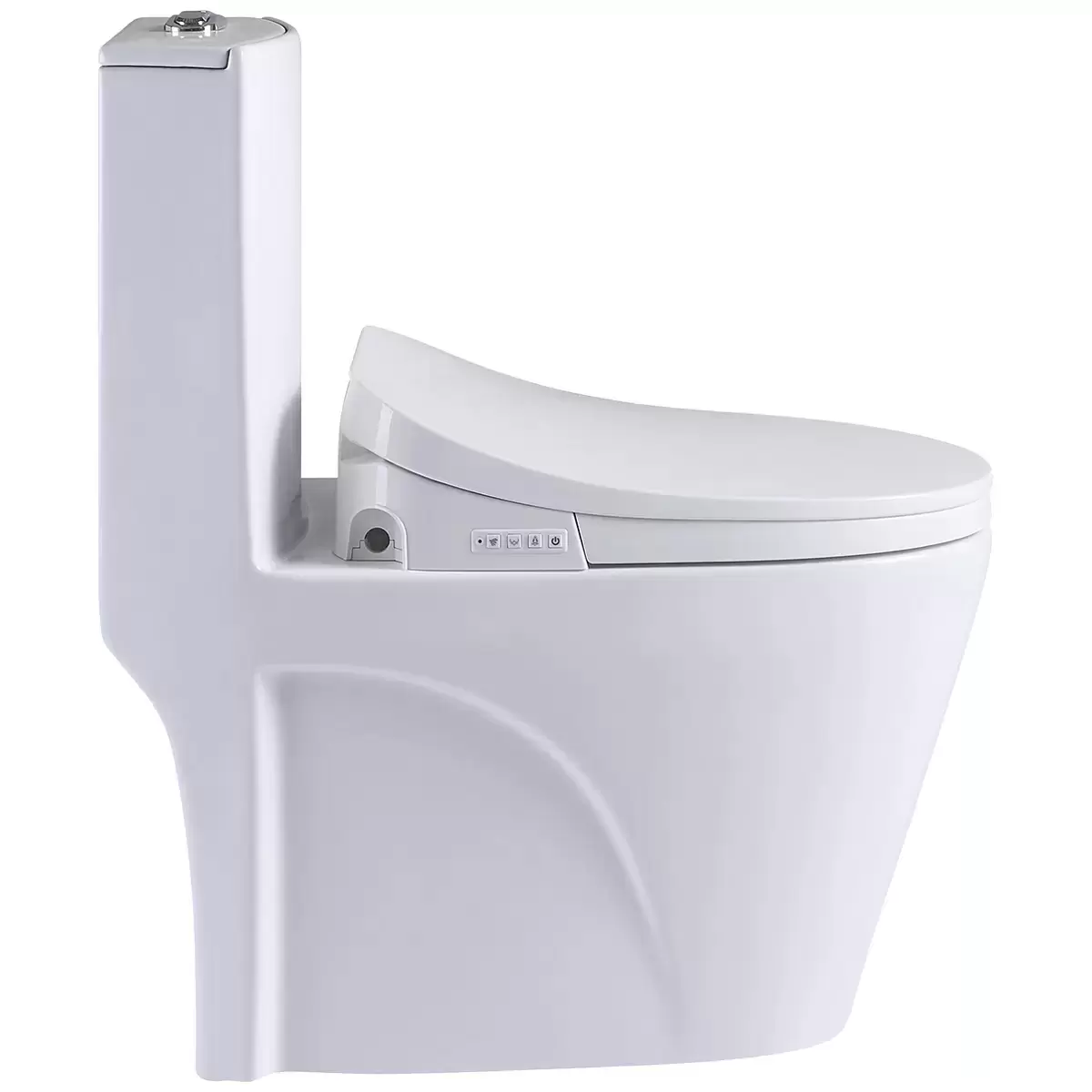 Presenza Heavy Duty PP Smart Bidet Seat White QTA032