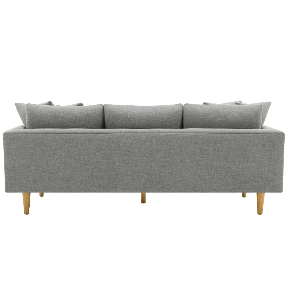 Crown Fabric Sofa Light Grey