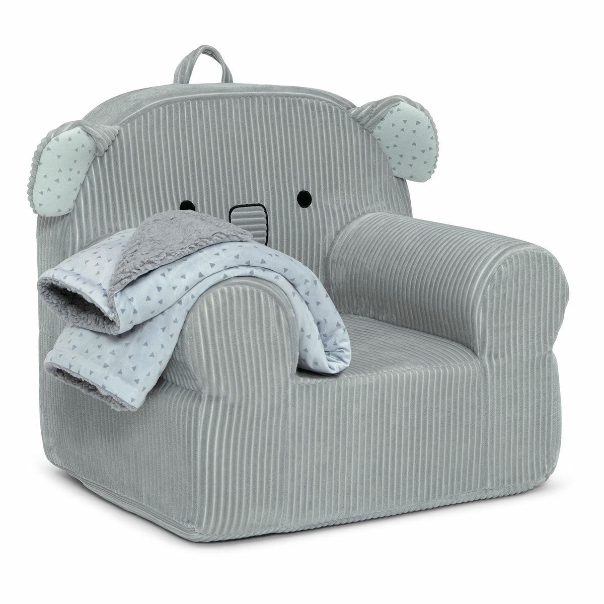 Cozee Kids' Animal Chair with Plush Blanket - Elephant Cozee Kids' Animal Chair with Plush Blanket - Elephant
