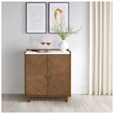 Loxley Rowe Andrea Bar Cabinet with Storage