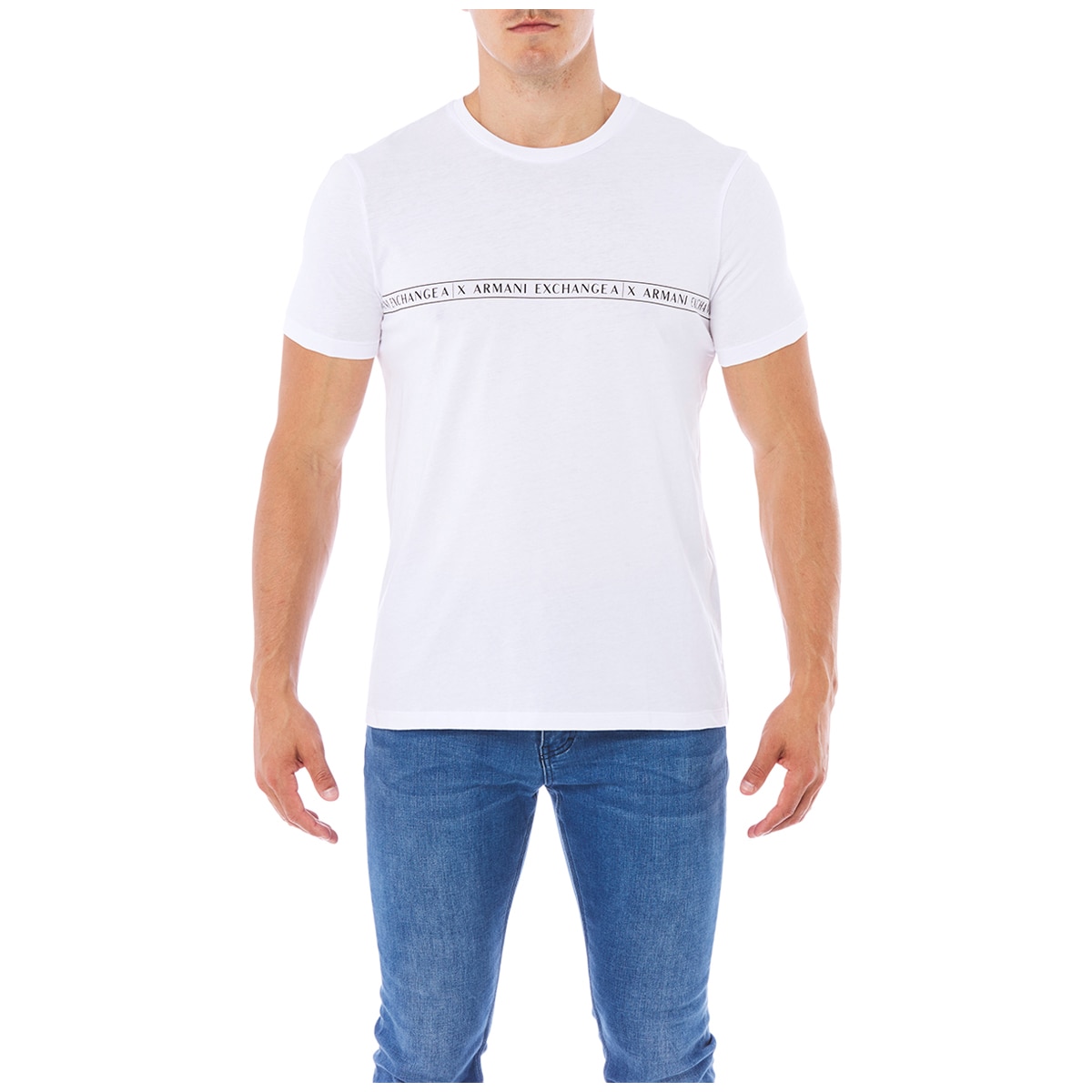 armani exchange white t shirts