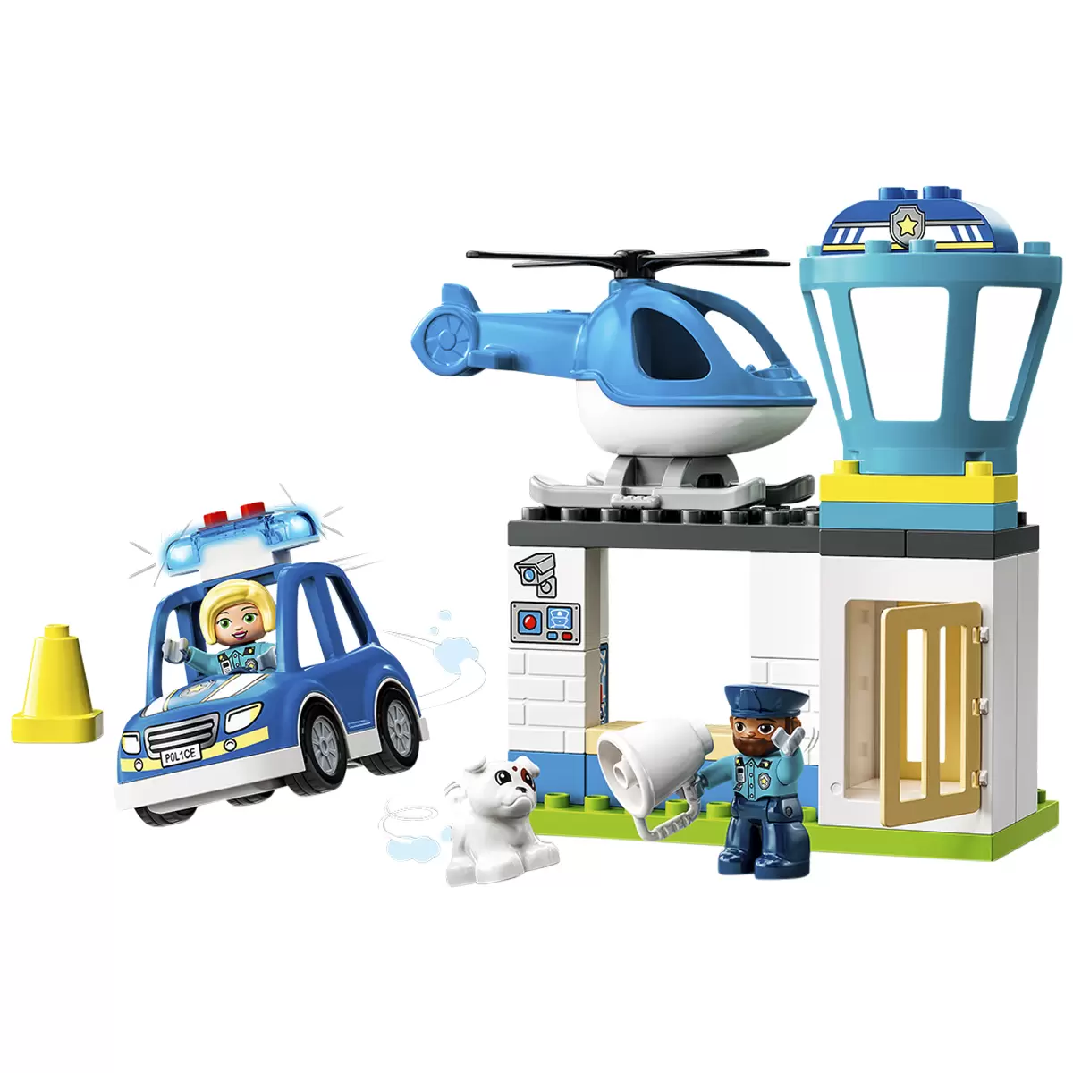 LEGO Duplo Town Police Station and Helicopter 10958