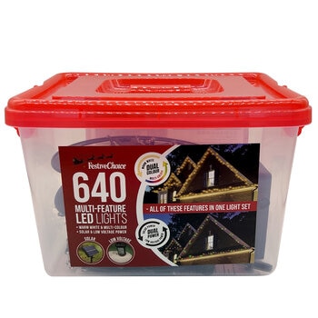 Festive Choice String Lights 640 Piece